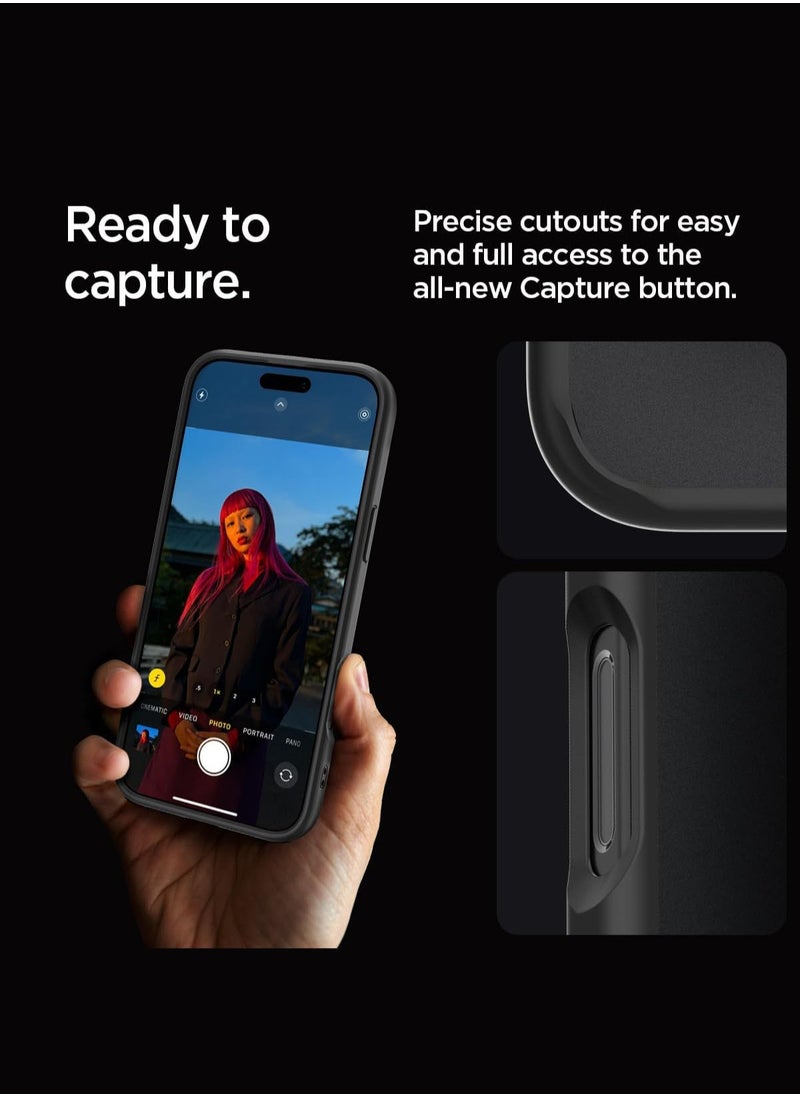 Spigen - Ultra Hybrid iPhone 16 Pro Case Cover (2024) - Frost Black - Image 1