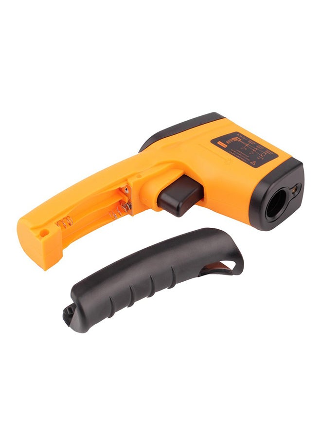 مقياس حرارة رقمي بشعاع الليزر والأشعة تحت الحمراء أصفر/أسود - Image 1