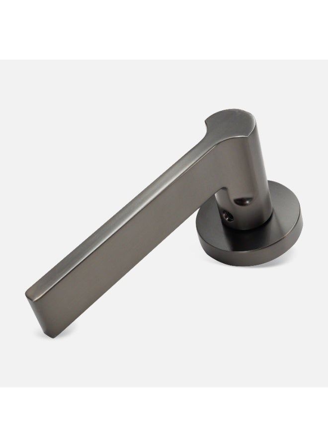 CINCINNO Aurum Premium Anti-Rust Zinc Door Handle Pair – Durable & Stylish for Home & Office, UV Protection, 2-Year Color & 5-Year Mechanical Warranty, Salt Spray Tested (Gun Metal Grey)  - Image 3