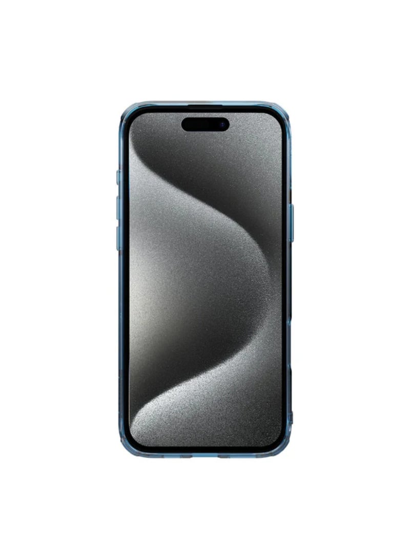Nillkin Nillkin High Quality Nature TPU Pro Case For Apple iPhone 16 Pro Max Blue  - Image 5