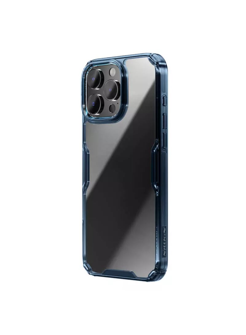 Nillkin Nillkin High Quality Nature TPU Pro Case For Apple iPhone 16 Pro Max Blue  - Image 2