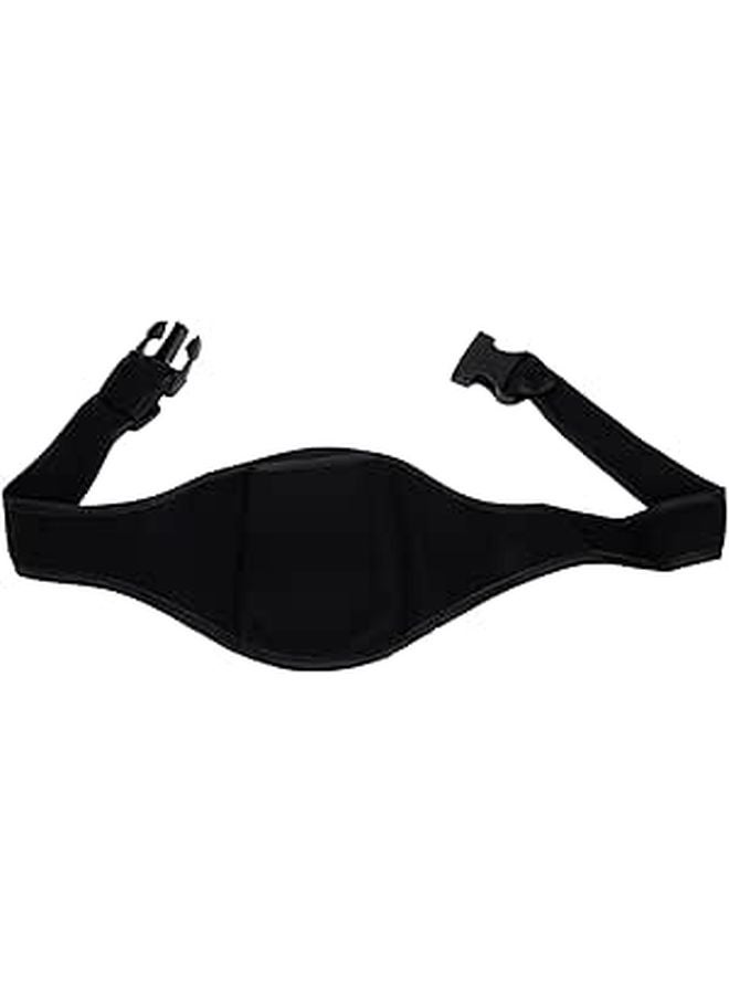 Black Microphone Waist Pouch for Running Aerobics Fitness Trainer Under 20L Capacity - Image 1