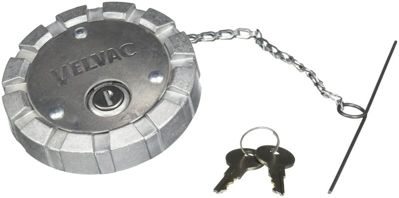 Velvac 6001856 Aluminum Fuel Cap Female Vented 3 in