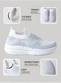 flâneur Flaneur Womens Slip On Shoes - Stylish & Lightweight Wide Sneaker for Women, Comfortable Women's Footwear, Walking Shoes for Women, Casual Ladies Shoes, Breathable Supportive Women's Slip Ons  - Image 1