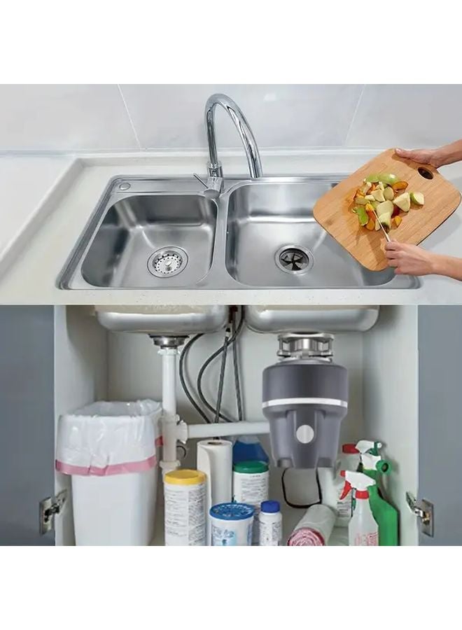 Removable Dishwasher Safe Black Rubber Sink Splash Guard 3.5 Inch Diameter Odor Inhibiting - Image 5