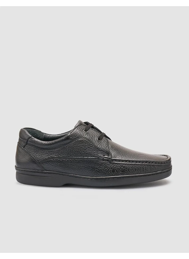 Cabani Leather Black Men's Casual Shoes