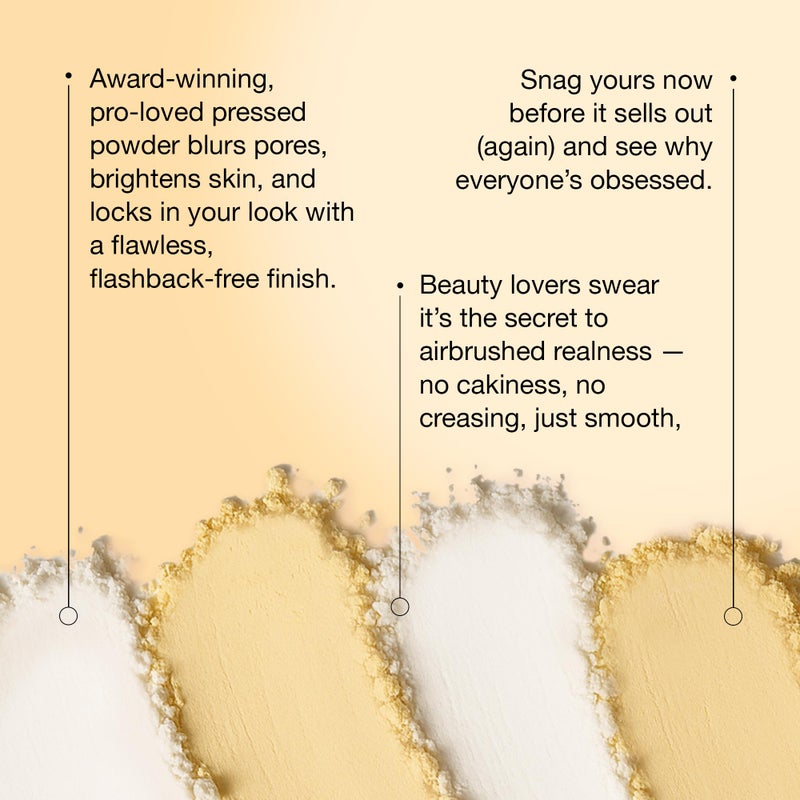 Kimchi Chic KimChiChic Beauty Almost Catfished Micro Pressed Powder - Brightening Under Eye Setting Powder, Reduces Dark Circles, No Flashback, That White Powder - Image 4