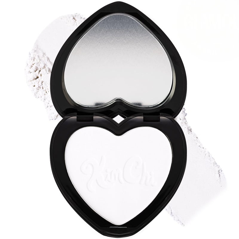 Kimchi Chic KimChiChic Beauty Almost Catfished Micro Pressed Powder - Brightening Under Eye Setting Powder, Reduces Dark Circles, No Flashback, That White Powder - Image 1