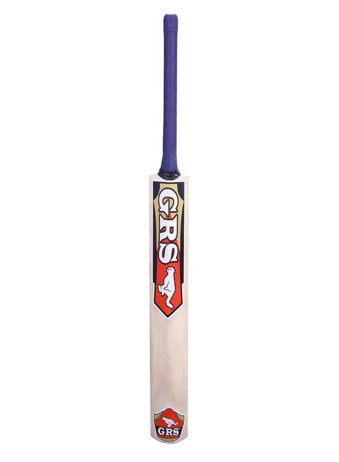 Grès GRS® Wooden Cricket Bat Popular Willow for Tennis, Rubber Ball Full Size, Age 12 Yrs Plus Only - Image 3