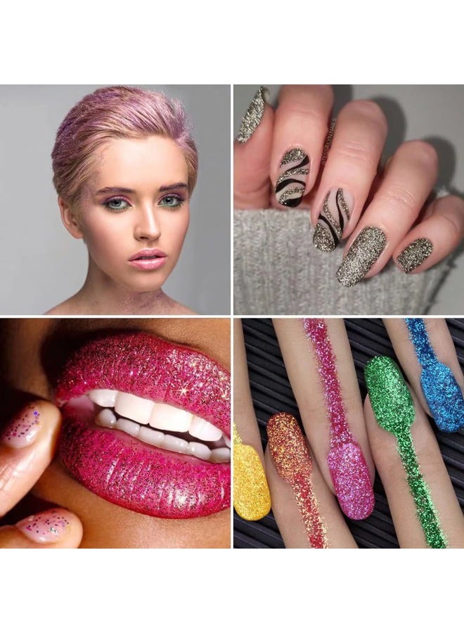 Torc Iridescent Lilac Fine Glitter 4 oz Glitter Powder for Tumblers Resin Crafts Slime Cosmetic Nail Painting Festival Decoration - Image 4