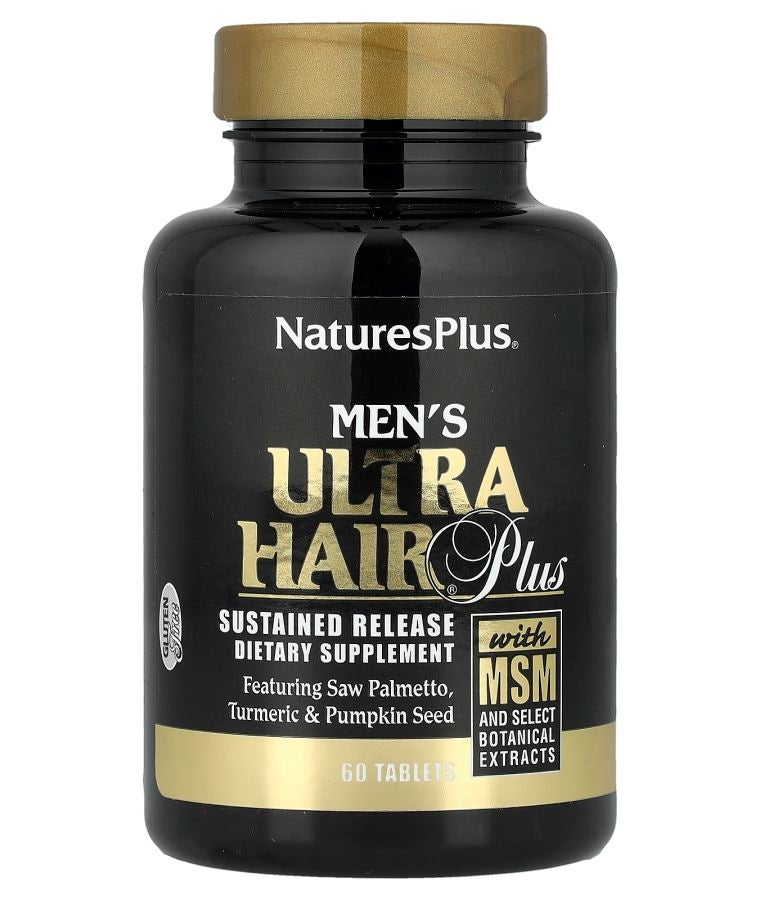 Men's Ultra Hair® Plus With MSM and Select Botanical Extracts 60 Tablets