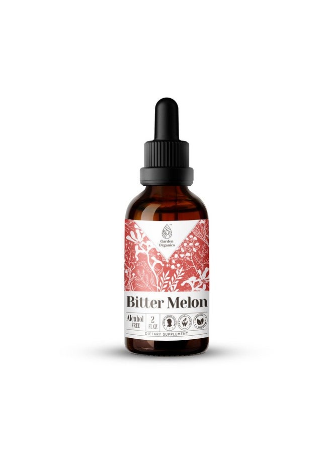 Secrets of the Tribe - Garden Bitter Melon Alcoholfree Extract Wildcrafted (African Cucumber Momordica Charantia) Dried Fruit (2 Fl Oz) - Image 1