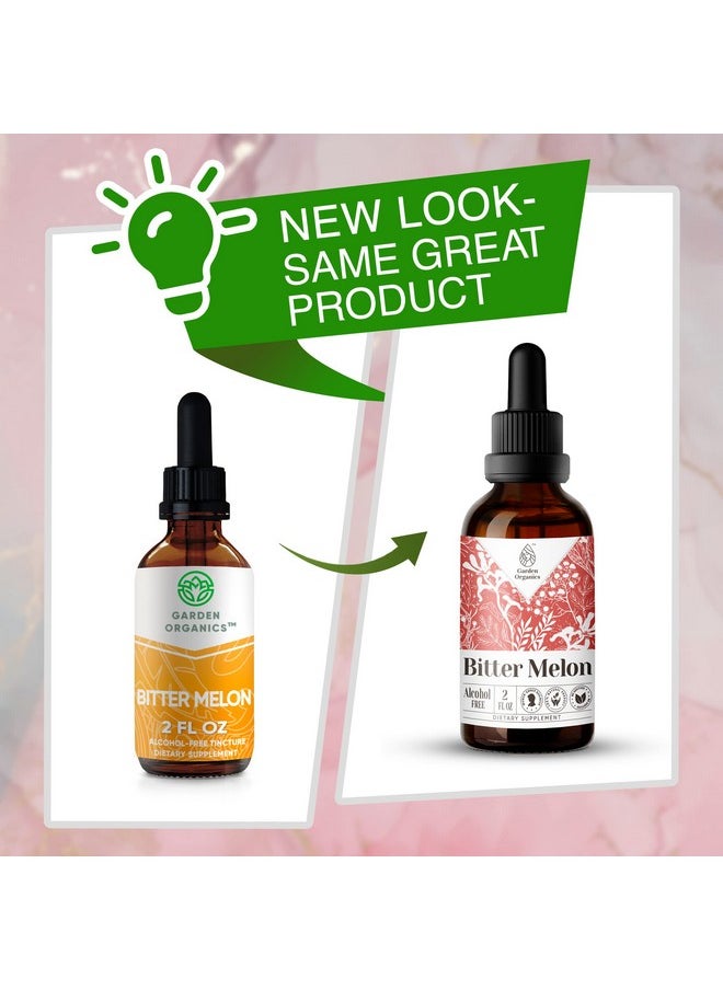 Secrets of the Tribe - Garden Bitter Melon Alcoholfree Extract Wildcrafted (African Cucumber Momordica Charantia) Dried Fruit (2 Fl Oz) - Image 1