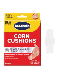 Dr. Scholl's وسادة DuraGel للذرة من دكتور شول لتخفيف الآلام بشكل فوري طوال اليوم، 6 قيراط  - Image 1