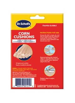 Dr. Scholl's وسادة DuraGel للذرة من دكتور شول لتخفيف الآلام بشكل فوري طوال اليوم، 6 قيراط  - Image 2
