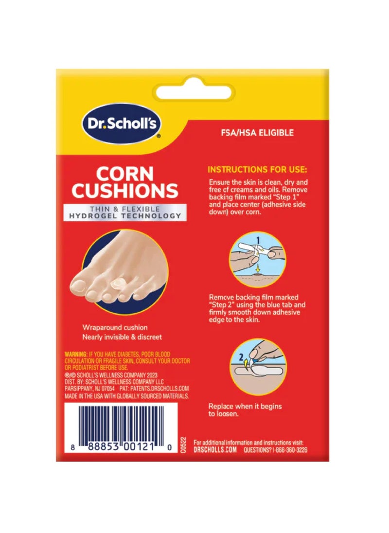 Dr. Scholl's Dr. Scholl's DuraGel Corn Cushion Immediate & All Day Pain Relief 6ct  - Image 2