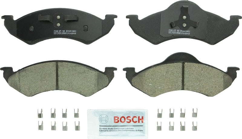 BOSCH BC820 QuietCast Premium Ceramic Disc Brake Pad Set Compatible with Select Dodge Dakota Durango FRONT - Image 2