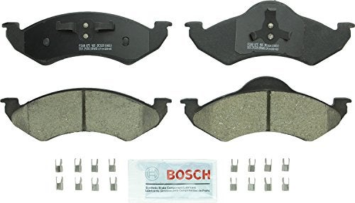 BOSCH BC820 QuietCast Premium Ceramic Disc Brake Pad Set Compatible with Select Dodge Dakota Durango FRONT - Image 1