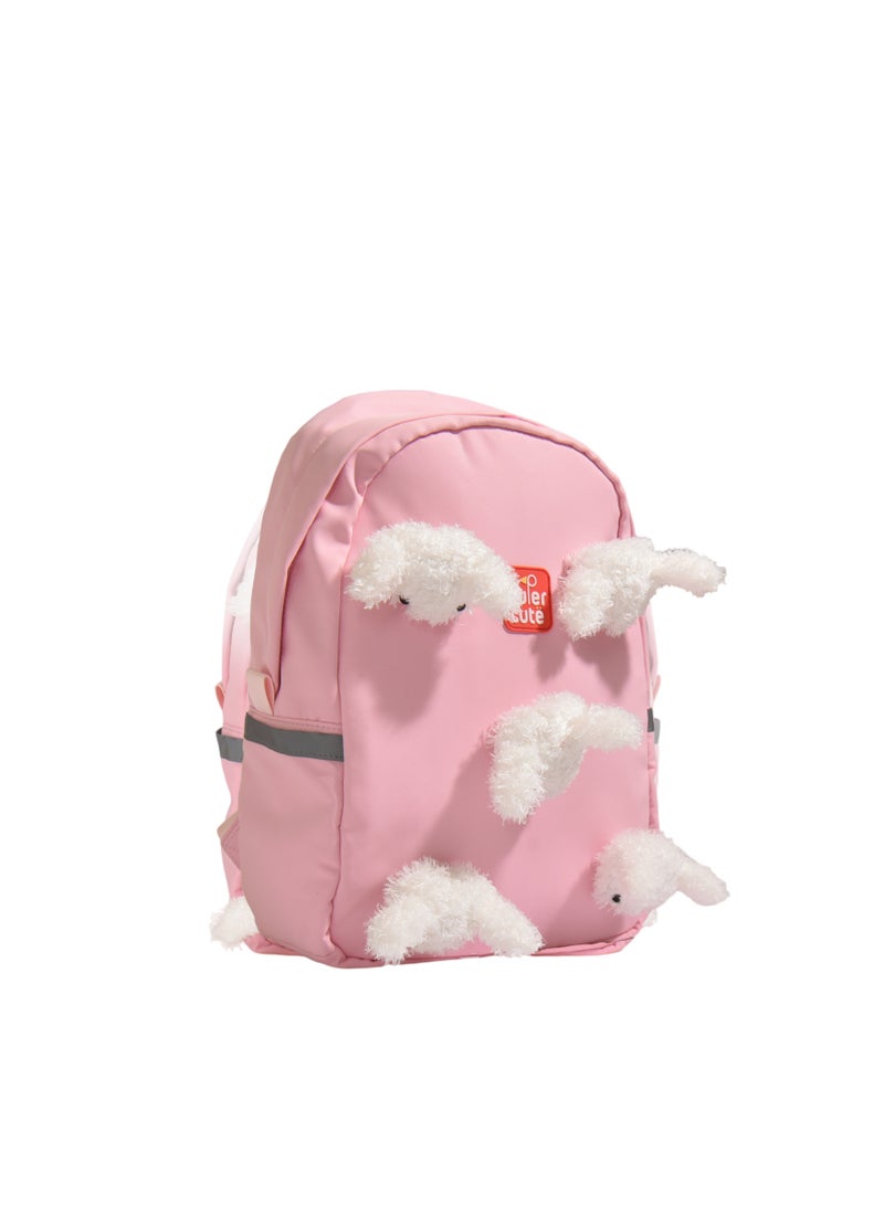 Supercute Kids Rabbit Backpack SF159 | 13.5 Inch Cute Bunny School Backpack | Lightweight Children's Bag - Image 3