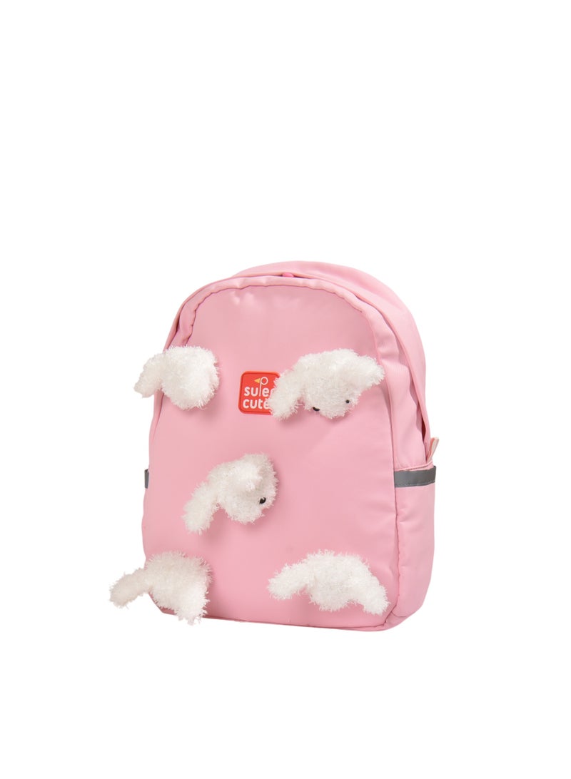 Supercute Kids Rabbit Backpack SF159 | 13.5 Inch Cute Bunny School Backpack | Lightweight Children's Bag - Image 2