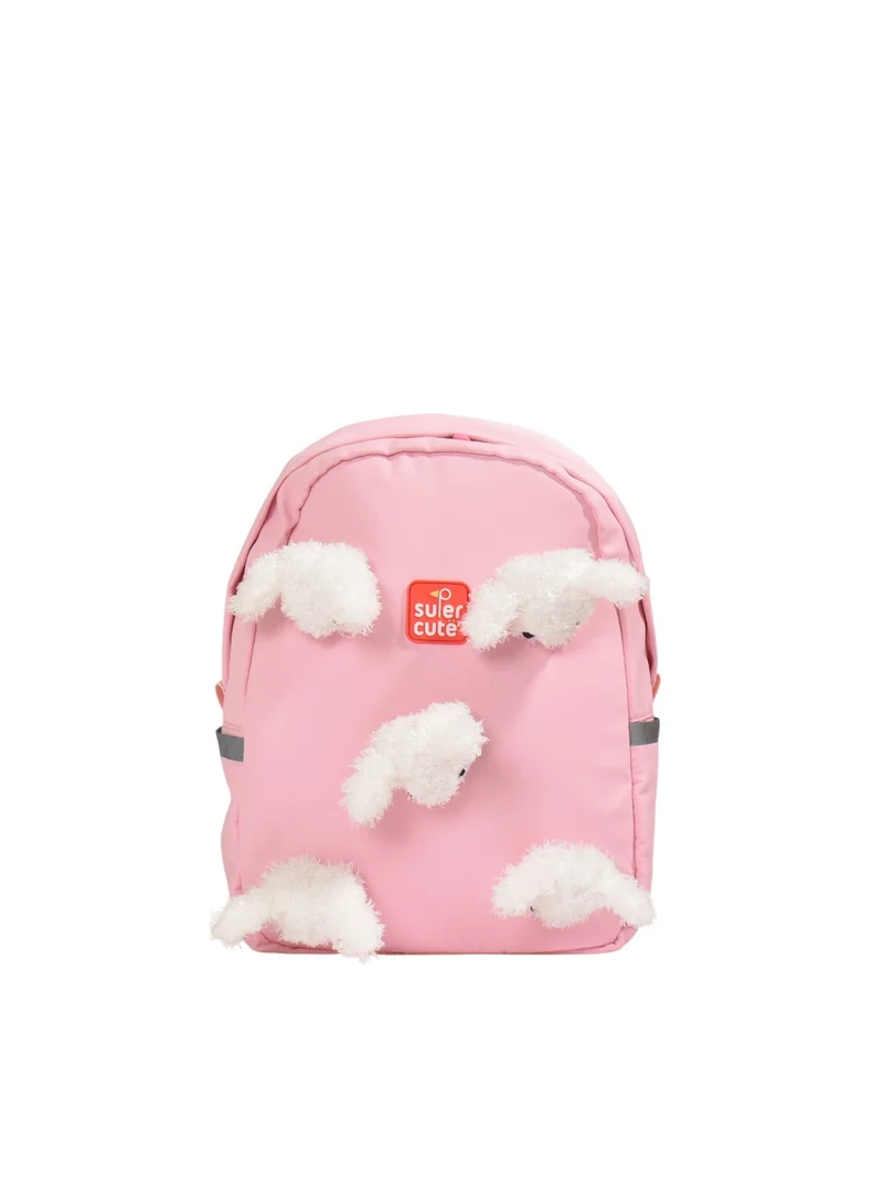 سوبر كيوت حقيبة ظهر أطفال Supercute SF159 على شكل أرنب | حقيبة مدرسية لطيفة مقاس 13.5 بوصة | حقيبة خفيفة للأطفال
