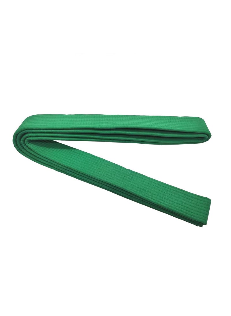 Fabric martial arts belt Green - Image 1