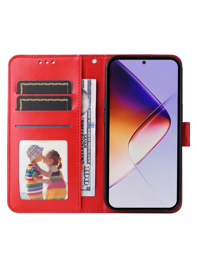 Zaboon Case For Infinix Note 40 Pro 4G / 5G / Note 40 Pro+ Embossed Sunflower Leather Phone Case - Image 4