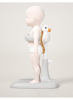 turtees Baby Bath Tub With Stand Hug Bath Tower for Standing Up Themselves, 6-22 Months Toddler Shower Stand Support, Free Mother Hands, Easy Setup, Safe Design, Adjustable Size  - Image 4