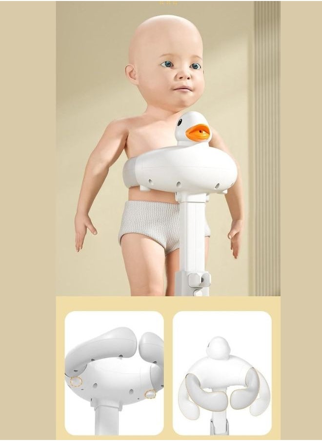 turtees - Baby Bath Tub With Stand Hug Bath Tower for Standing Up Themselves, 6-22 Months Toddler Shower Stand Support, Free Mother Hands, Easy Setup, Safe Design, Adjustable Size - Image 1
