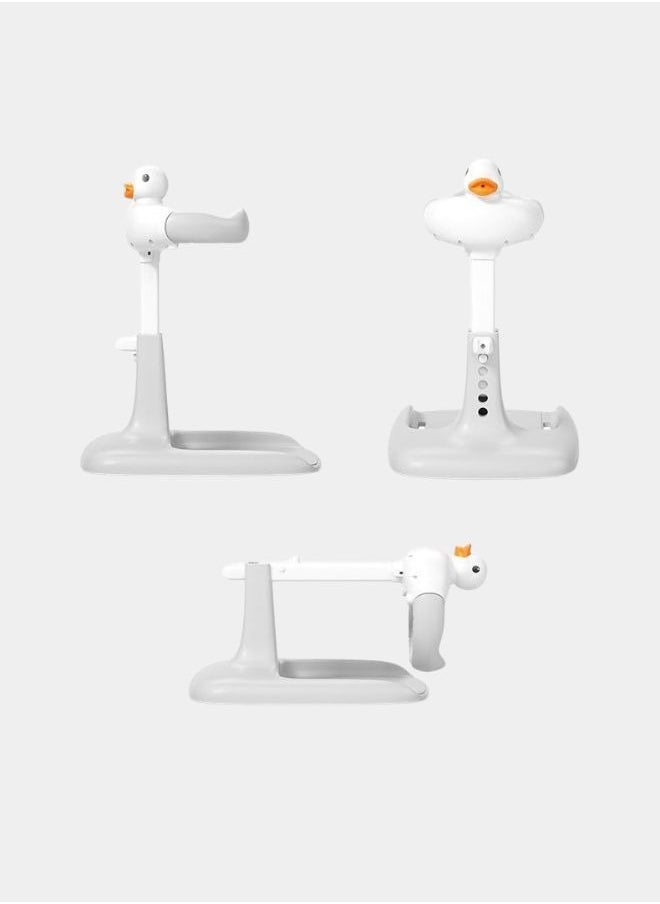 turtees - Baby Bath Tub With Stand Hug Bath Tower for Standing Up Themselves, 6-22 Months Toddler Shower Stand Support, Free Mother Hands, Easy Setup, Safe Design, Adjustable Size - Image 1