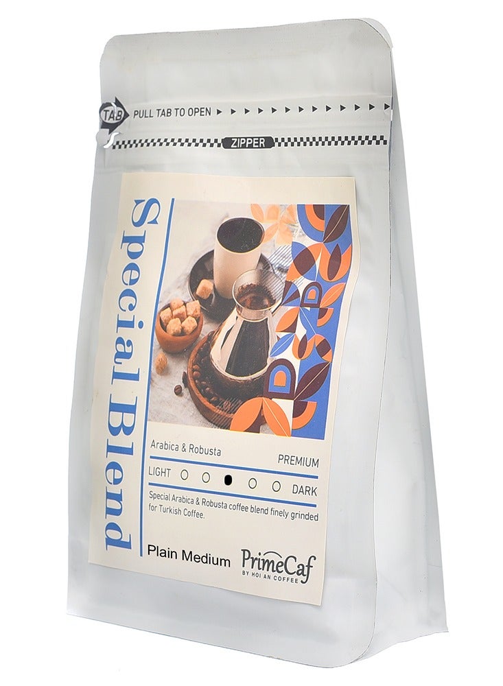 PrimeCaf Special Blend Turkish Coffee, Medium Roasted , Plain , 250 gm  - Image 2