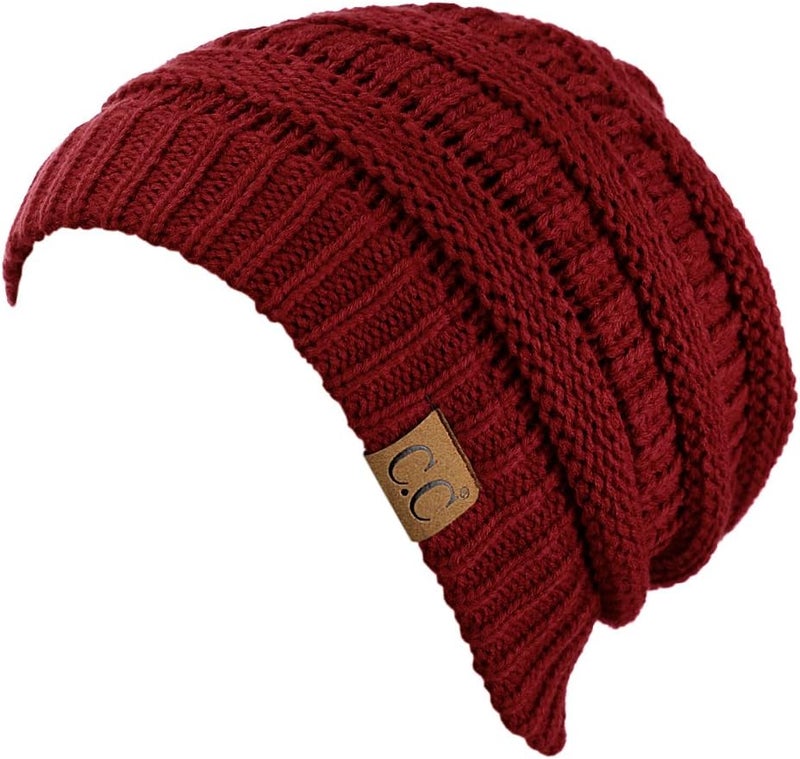 Cc Trendy Warm Chunky Soft Stretch Cable Knit Beanie - Image 2