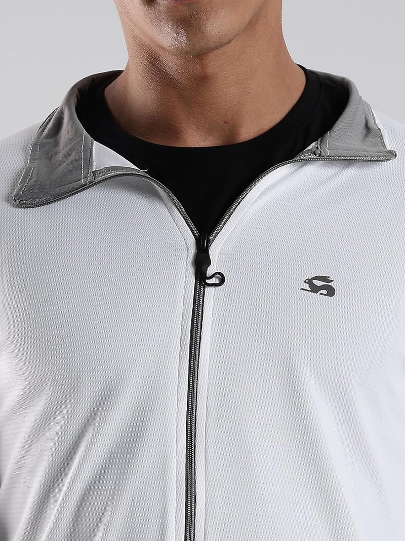 ADRO Men's Sunscreen Jacket with UV Protection - Lightweight and Breathable Running and Biking Jacket - Image 4