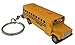 KiNSFUN Classic Mini School Bus 25 Inches Die Cast Metal Model Key Chain Box of 12 - Image 3