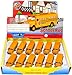 KiNSFUN Classic Mini School Bus 25 Inches Die Cast Metal Model Key Chain Box of 12 - Image 2