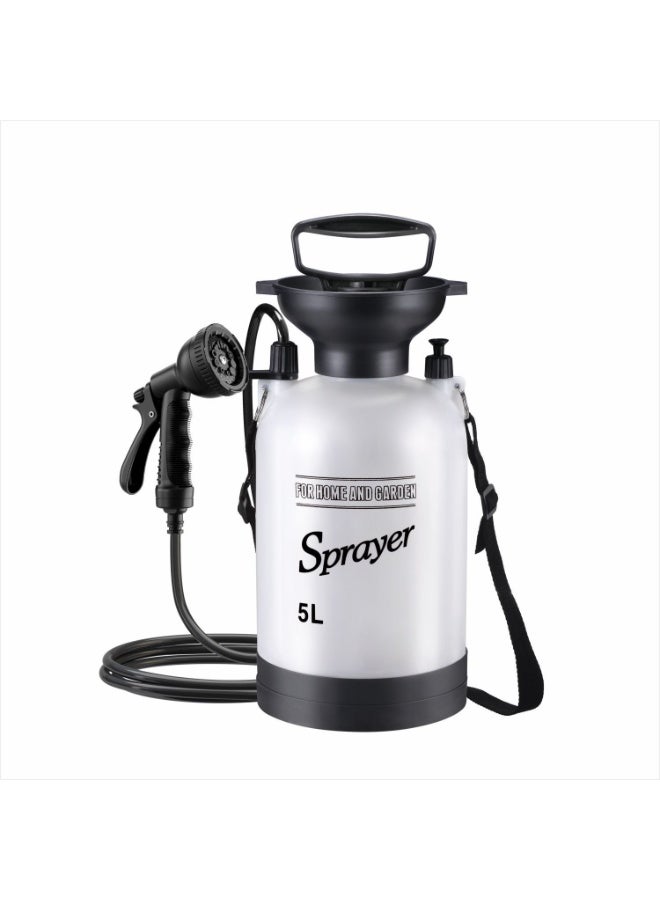 general 5 liters portable shower for outdoor camping-surfing flushing kit-beach shower pump - Image 1