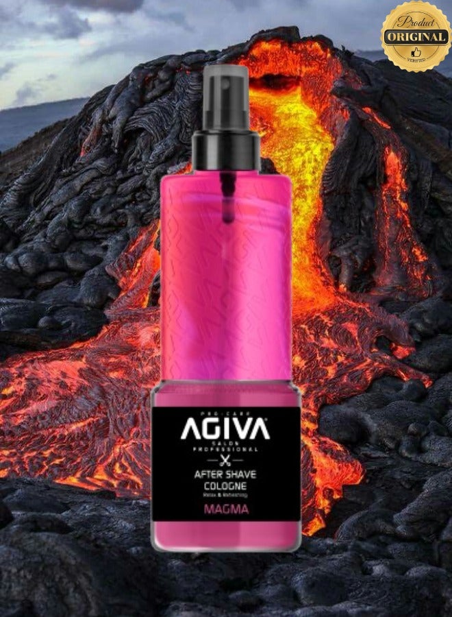 Agiva 7 Pieces Agiva After Shave Cologne Magma - Image 2