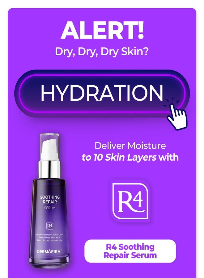 DERMAFIRM Soothing Repair Hydrating Face Serum R4 | Dark Spot Serum Skin Glow Korean Face Oil with Eucalyptus, Peptide & Collagen | Gentle for All Skin Types No Animal Trials No Paraben 1.69 fl oz - Image 3