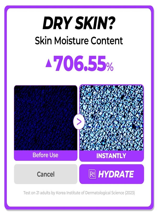 DERMAFIRM Soothing Repair Hydrating Face Serum R4 | Dark Spot Serum Skin Glow Korean Face Oil with Eucalyptus, Peptide & Collagen | Gentle for All Skin Types No Animal Trials No Paraben 1.69 fl oz - Image 4