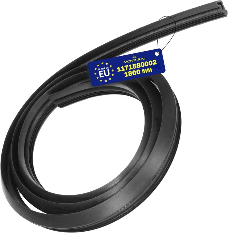 Rubber Door Seal for Dishwasher 1800 mm with Original Code 1171580002 for Electrolux for Zanussi for AEG Made in EU MONTERAL
