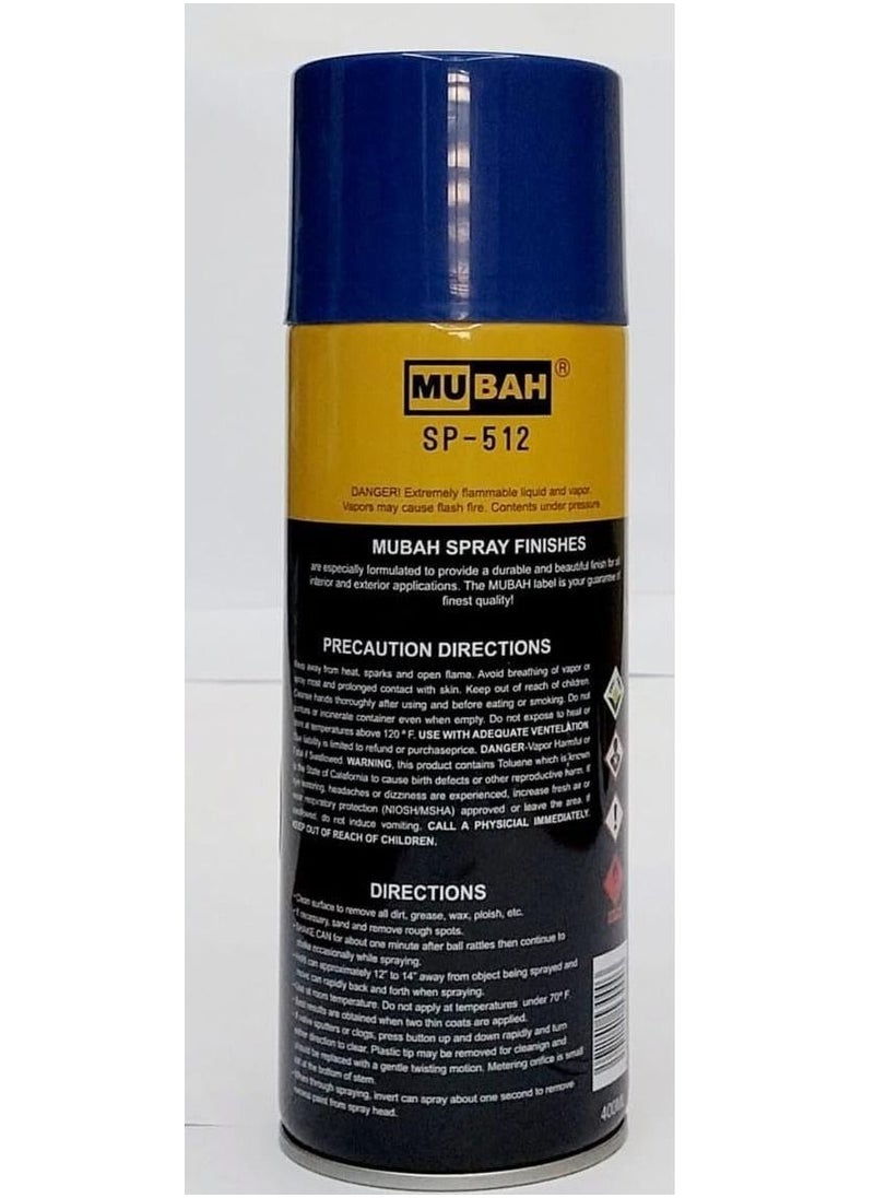 Quick Drying Smooth Finish Premium Quality Durable High-Gloss Interior And Exterior Spray Paint(pack of 3) (400ml each)