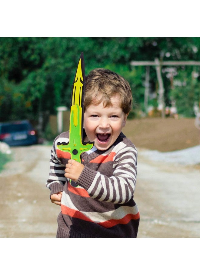 Super Z Outlet Assorted Foam Toy Swords For Children With Different Designs Including Ninja, Pirate, Warrior, And Viking (8 Pack)  - Image 3
