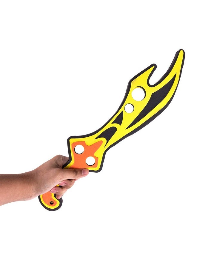 Super Z Outlet Assorted Foam Toy Swords For Children With Different Designs Including Ninja, Pirate, Warrior, And Viking (8 Pack)  - Image 2
