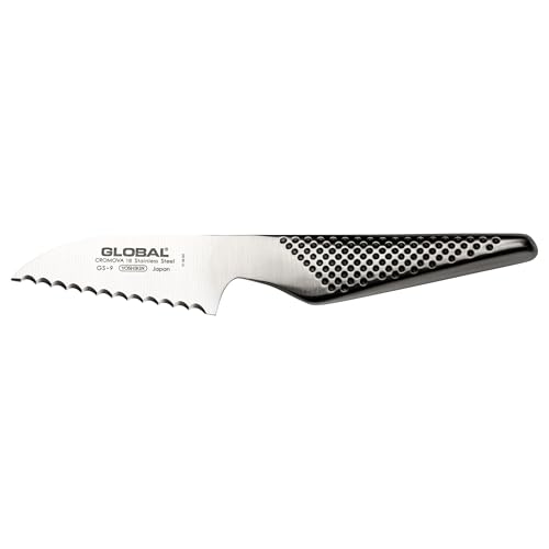 Global 3 inch Tomato Knife - Lightweight Japanese Stainless Steel, Razor-Sharp Edge, Made in Japan, GS-9 - Image 1