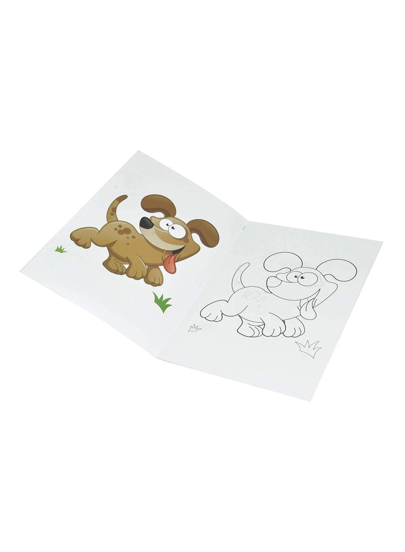 FIS 24-Piece FIS Coloring Book A4, 14-Pages - FSCG0414002 - Image 3