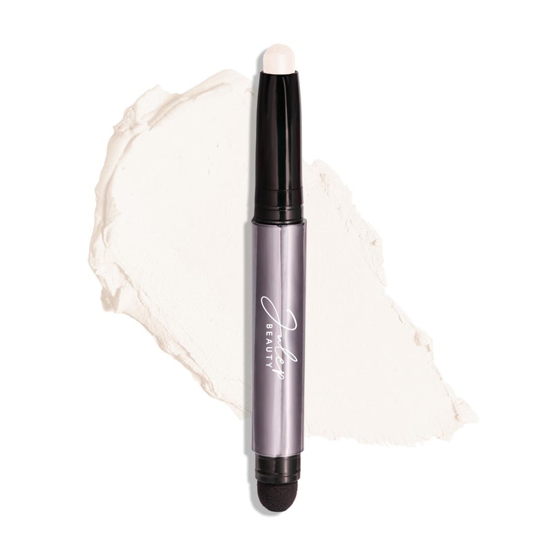 Julep Eyeshadow 101 Cream-to-Powder Waterproof Shadow Stick â€“ Snowfall Matte â€“ Long-Lasting, Crease-Proof, White Matte Cream Eyeshadow with Built-in Smudger - Image 1