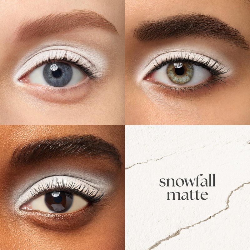 Julep Eyeshadow 101 Cream-to-Powder Waterproof Shadow Stick â€“ Snowfall Matte â€“ Long-Lasting, Crease-Proof, White Matte Cream Eyeshadow with Built-in Smudger - Image 2
