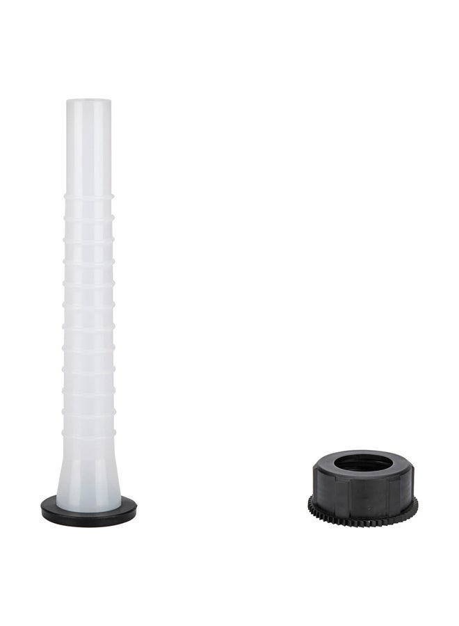 DPT Thick Fuel and Gasoline Tank, 
Portable Plastic Petrol Container, Red, capacity 3.8 L - Image 5