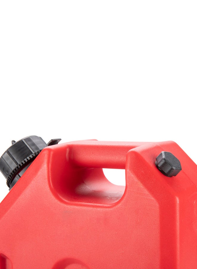 DPT Thick Fuel and Gasoline Tank, 
Portable Plastic Petrol Container, Red, capacity 3.8 L - Image 4