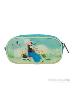Santoro Korı Sand Oval Pencil Case-Summertime 478kk01  - Image 3